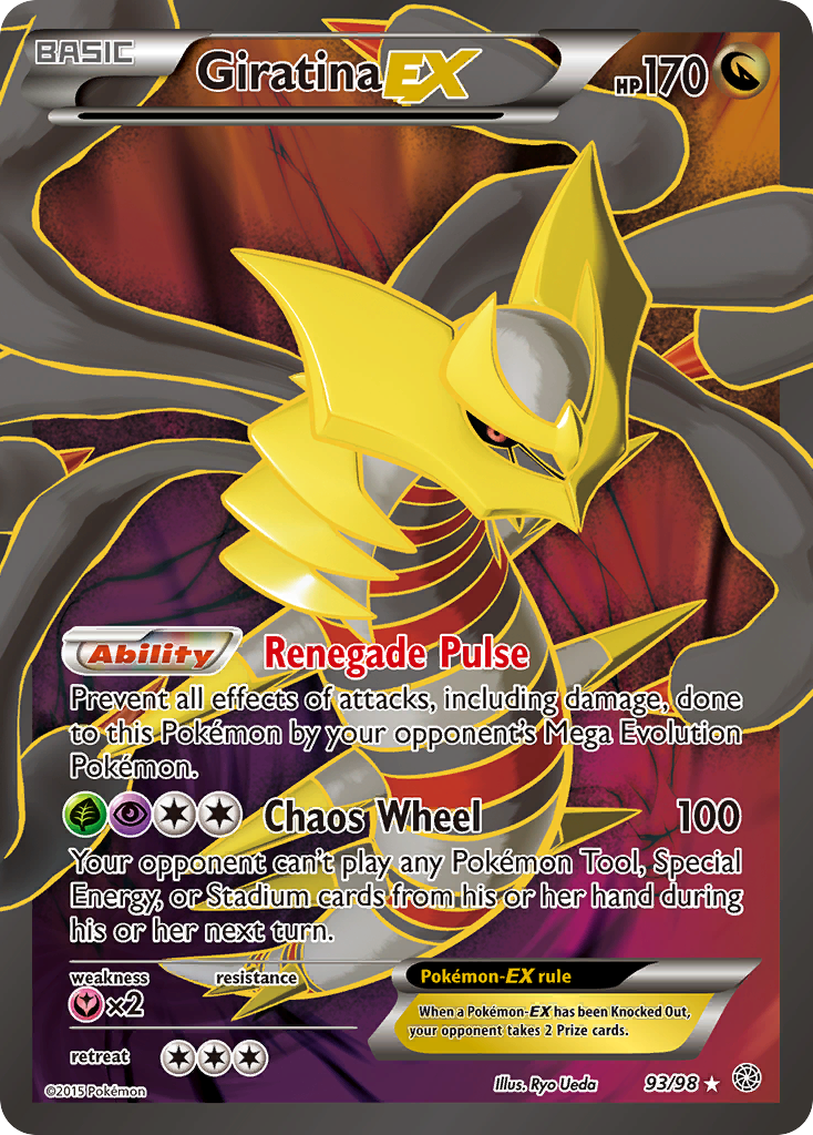 Giratina EX (93/98) [XY: Ancient Origins] | Good Games North