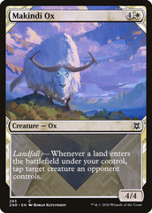 Makindi Ox (Showcase) [Zendikar Rising] | Good Games North