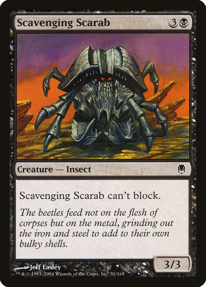 Scavenging Scarab [Darksteel] | Good Games North