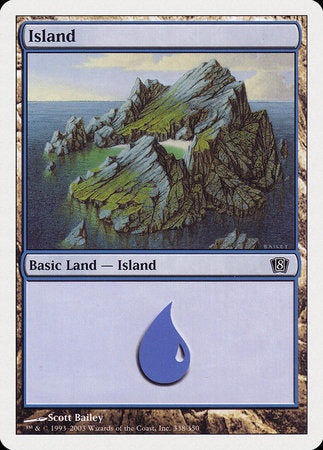 Island (338) [Eighth Edition] | Good Games North