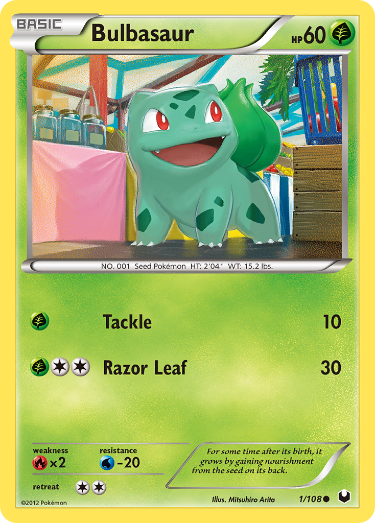 Bulbasaur (1/108) [Black & White: Dark Explorers] | Good Games North