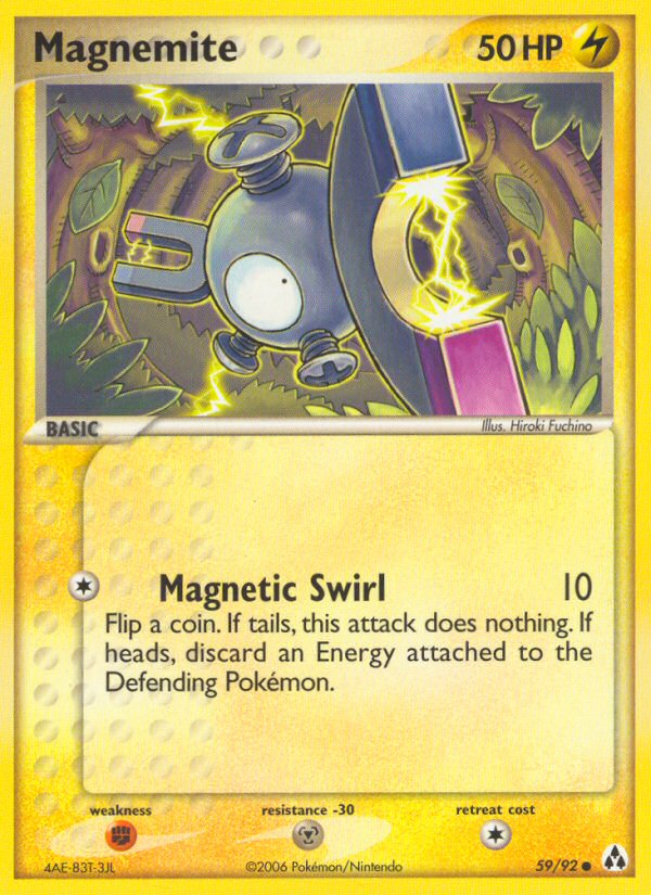 Magnemite (59/92) [EX: Legend Maker] | Good Games North