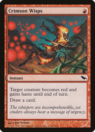 Crimson Wisps [Shadowmoor] | Good Games North