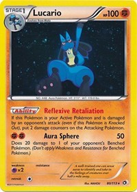 Lucario (80/113) (Cosmos Holo) [Black & White: Legendary Treasures] | Good Games North