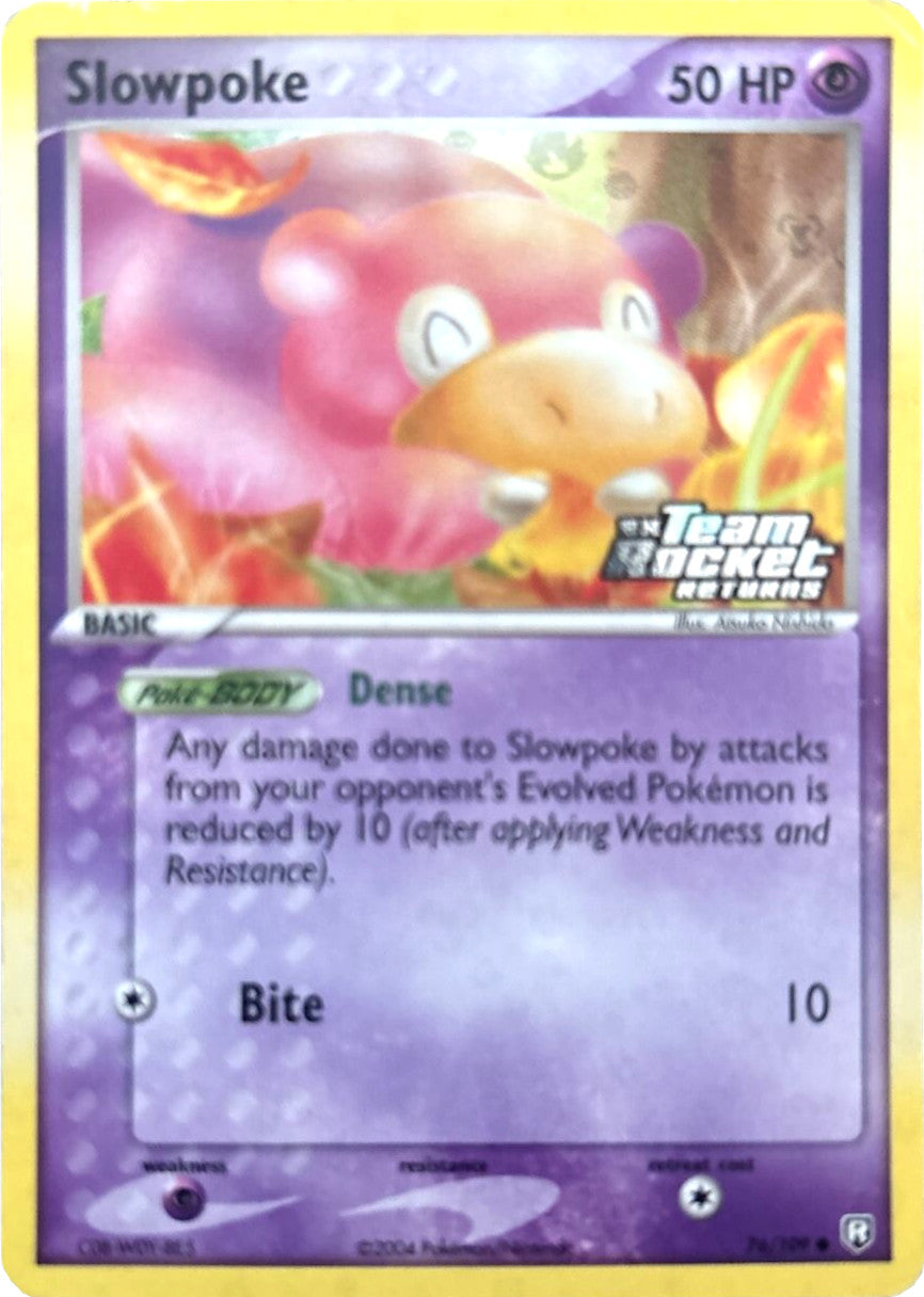Slowpoke (76/109) (Stamped) [EX: Team Rocket Returns] | Good Games North