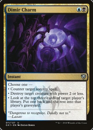 Dimir Charm [GRN Guild Kit] | Good Games North
