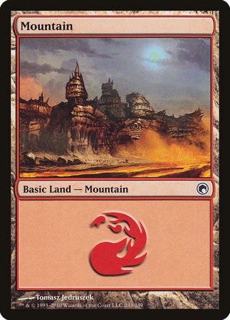 Mountain (243) [Scars of Mirrodin] | Good Games North
