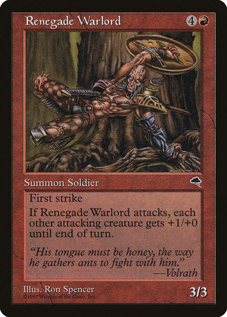 Renegade Warlord [Tempest] | Good Games North