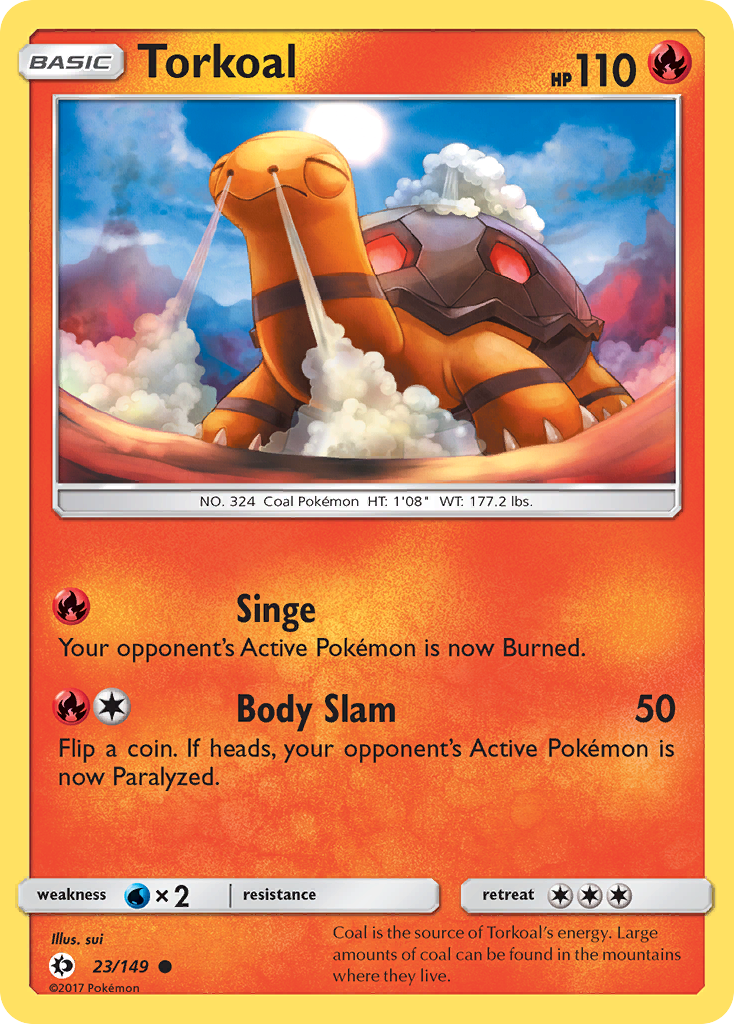 Torkoal (23/149) [Sun & Moon: Base Set] | Good Games North