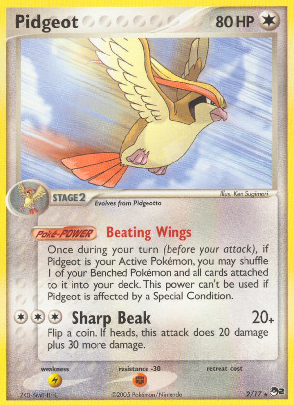 Pidgeot (2/17) [POP Series 2] | Good Games North