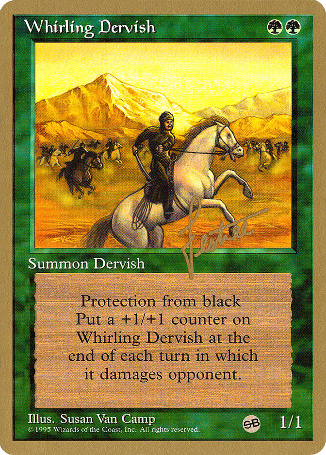 Whirling Dervish (Bertrand Lestree) (SB) [Pro Tour Collector Set] | Good Games North