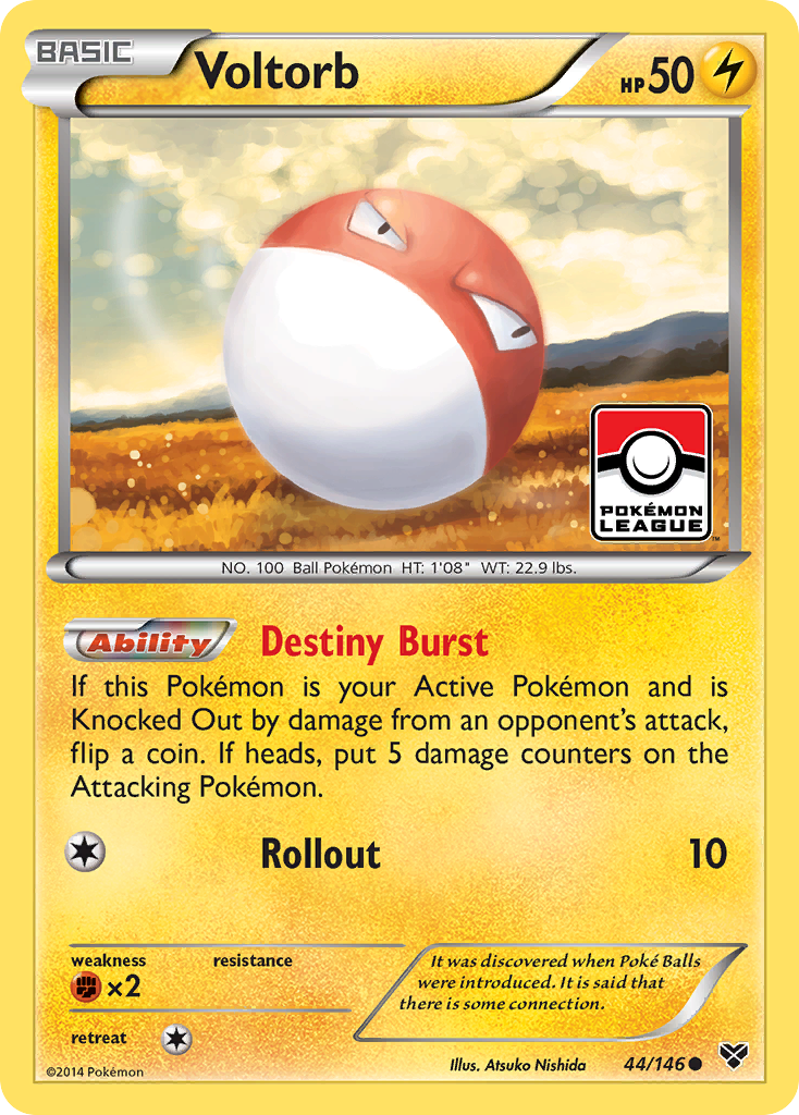 Voltorb (44/146) [XY: Base Set] | Good Games North