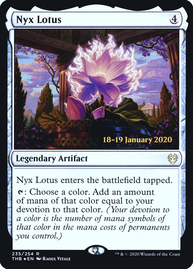 Nyx Lotus [Theros Beyond Death Prerelease Promos] | Good Games North