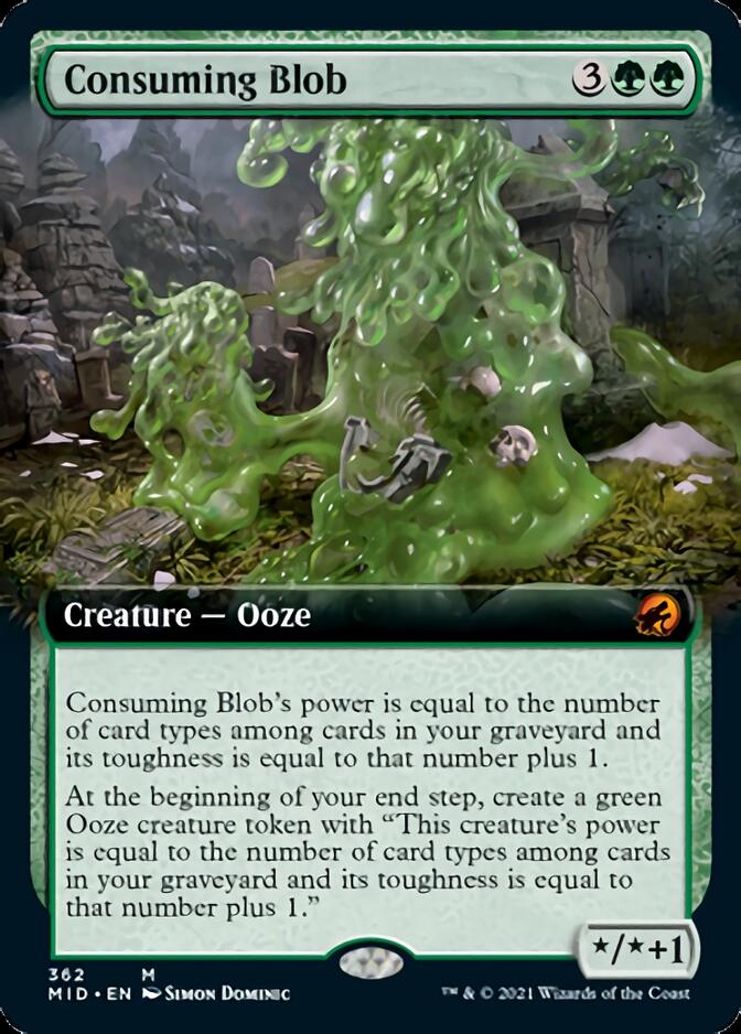 Consuming Blob (Extended) [Innistrad: Midnight Hunt] | Good Games North