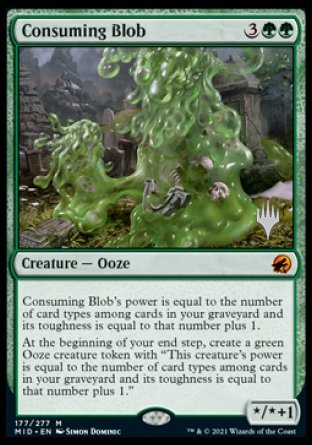 Consuming Blob (Promo Pack) [Innistrad: Midnight Hunt Promos] | Good Games North