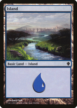 Island (344) [Commander 2013] | Good Games North