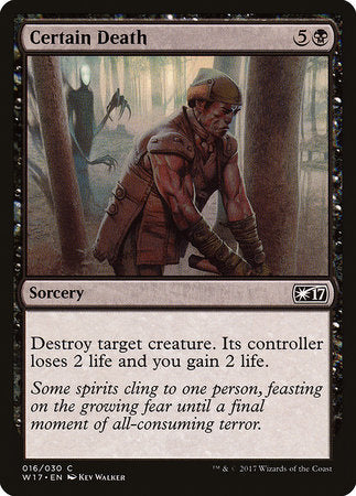 Certain Death [Welcome Deck 2017] | Good Games North