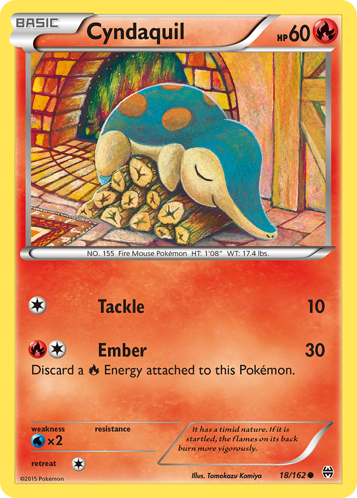 Cyndaquil (18/162) [XY: BREAKthrough] | Good Games North