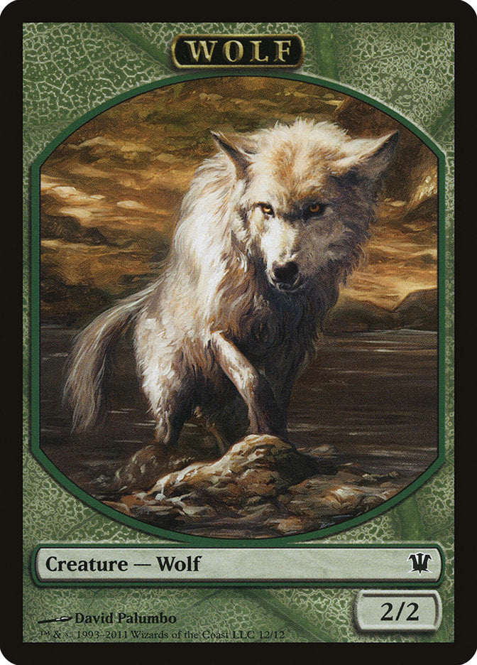 Wolf (12/12) [Innistrad Tokens] | Good Games North