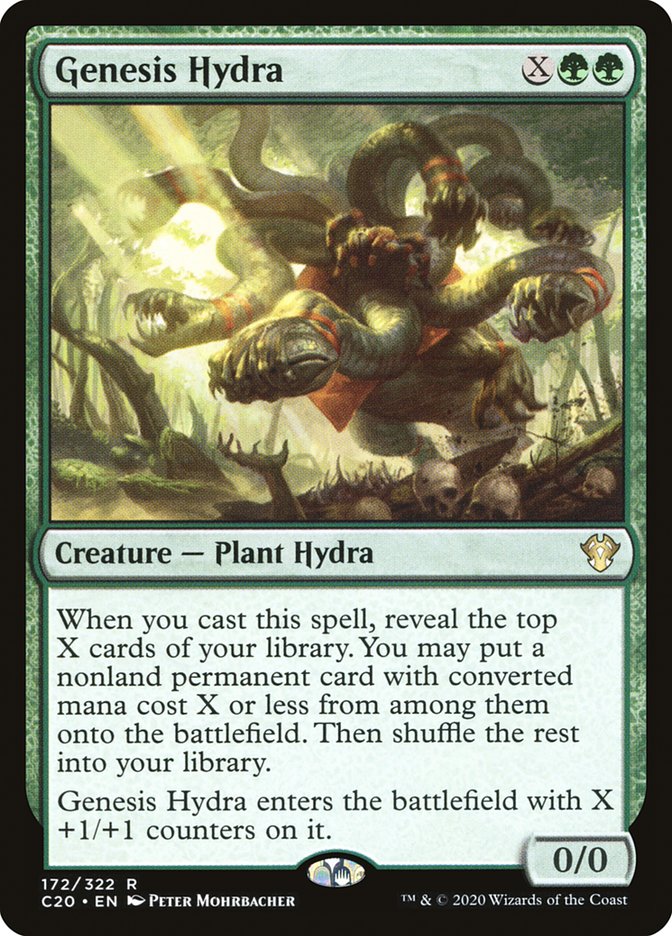 Genesis Hydra [Commander 2020] | Good Games North