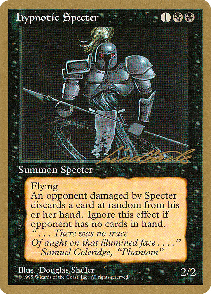 Hypnotic Specter (Leon Lindback) [Pro Tour Collector Set] | Good Games North