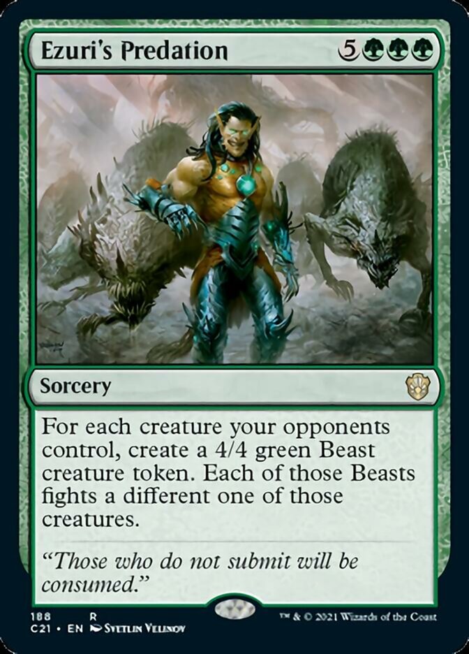 Ezuri's Predation [Commander 2021] | Good Games North