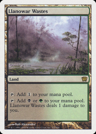 Llanowar Wastes [Ninth Edition] | Good Games North