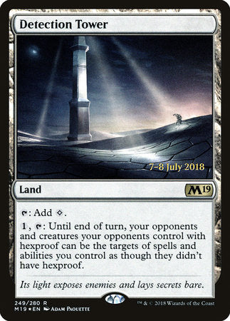 Detection Tower [Core Set 2019 Promos] | Good Games North