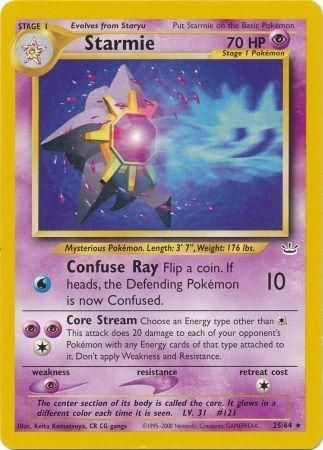 Starmie (25/64) [Neo Revelation Unlimited] | Good Games North