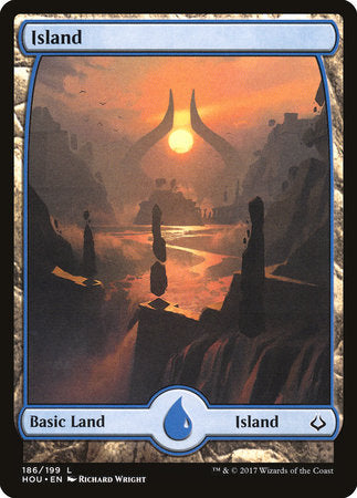 Island (186) - Full Art [Hour of Devastation] | Good Games North