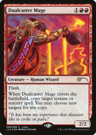 Dualcaster Mage [Judge Gift Cards 2015] | Good Games North