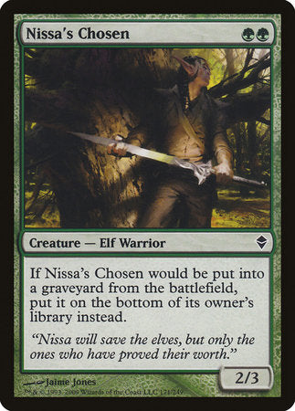 Nissa's Chosen [Zendikar] | Good Games North
