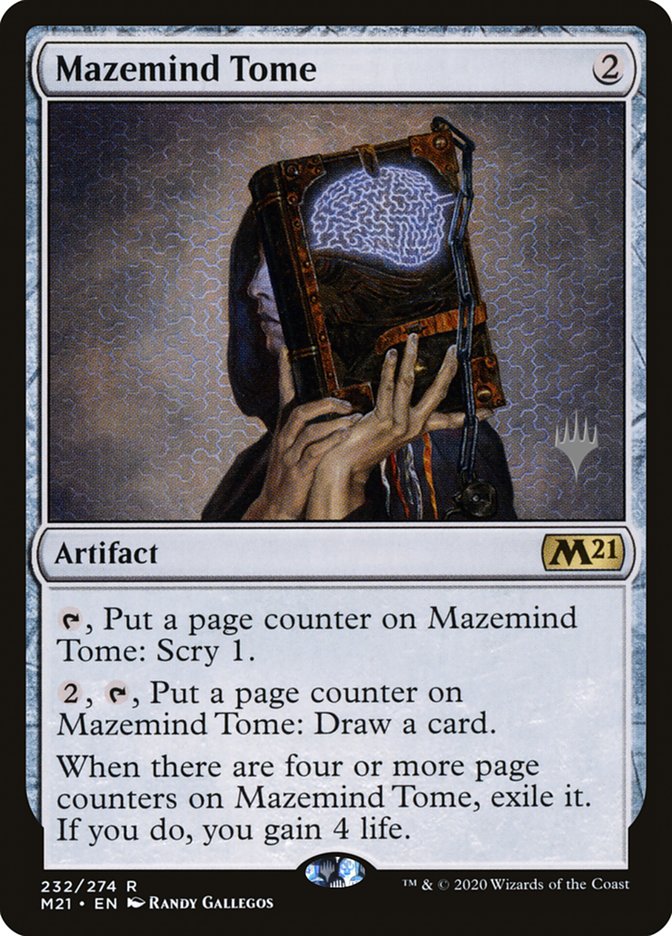 Mazemind Tome (Promo Pack) [Core Set 2021 Promos] | Good Games North