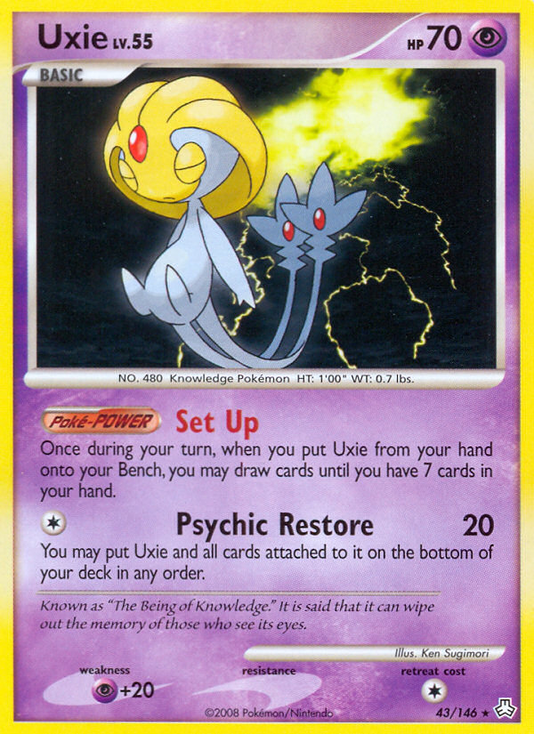 Uxie (43/146) [Diamond & Pearl: Legends Awakened] | Good Games North