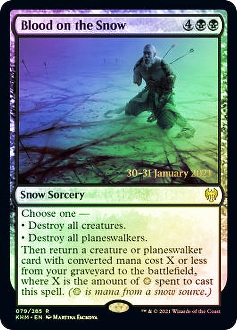 Blood on the Snow  [Kaldheim Prerelease Promos] | Good Games North