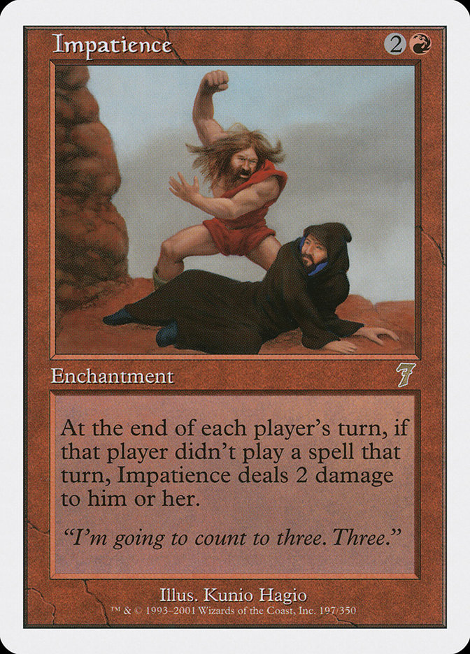 Impatience [Seventh Edition] | Good Games North