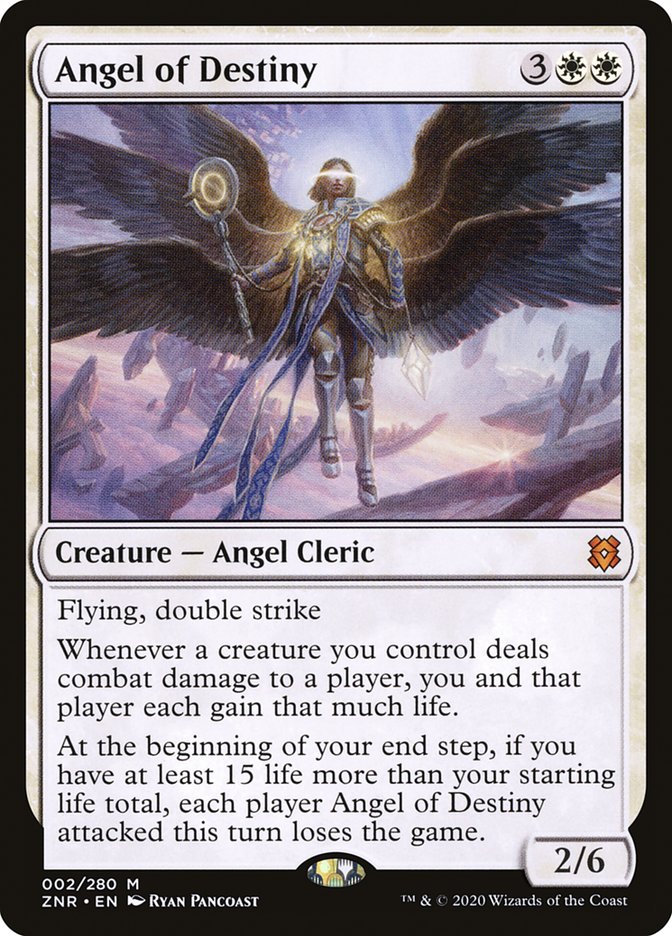 Angel of Destiny [Zendikar Rising] | Good Games North