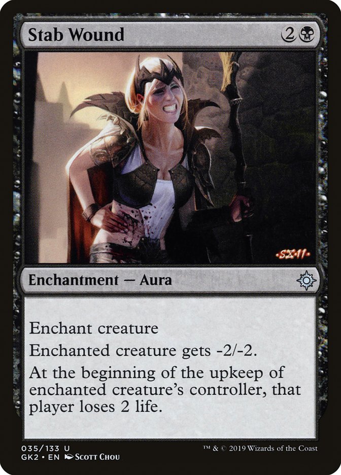 Stab Wound [Ravnica Allegiance Guild Kit] | Good Games North
