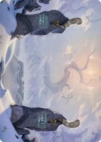 Snow-Covered Plains (276) Art Card [Kaldheim: Art Series] | Good Games North