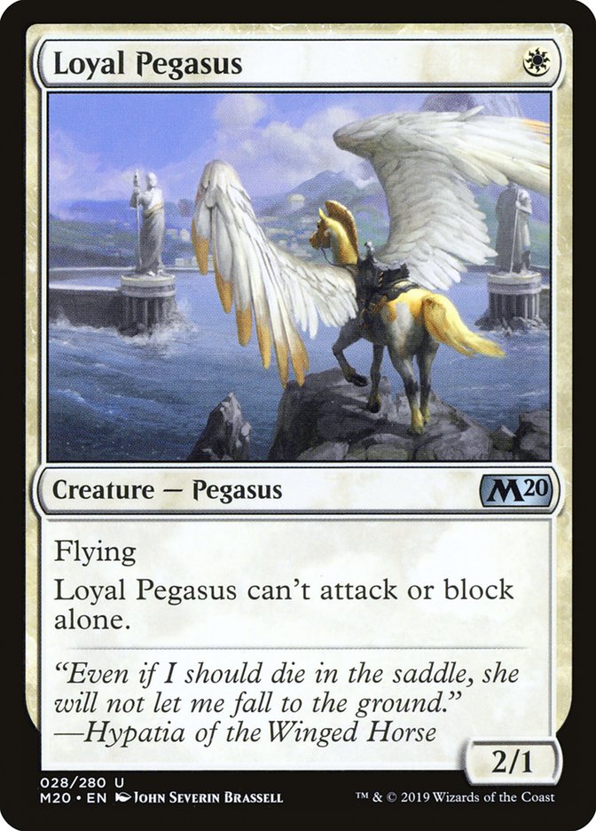 Loyal Pegasus [Core Set 2020] | Good Games North