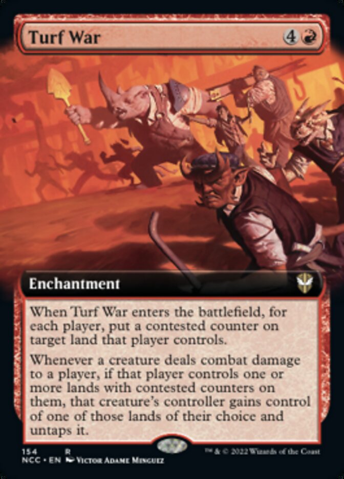 Turf War (Extended Art) [Streets of New Capenna Commander] | Good Games North
