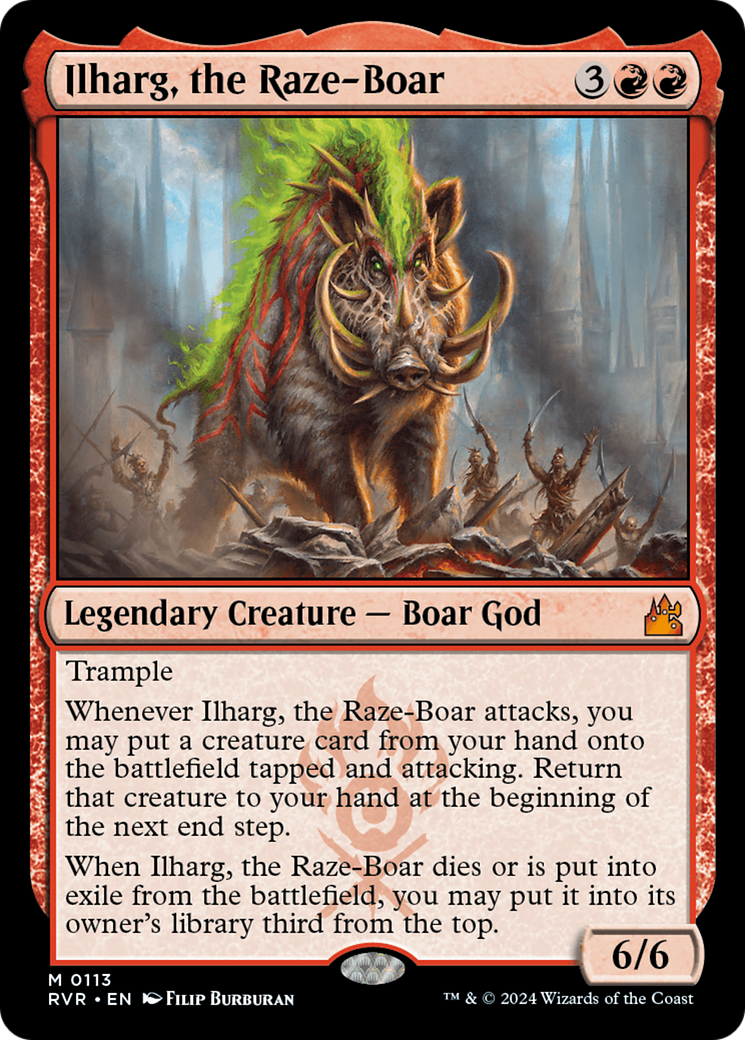 Ilharg, the Raze-Boar [Ravnica Remastered] | Good Games North