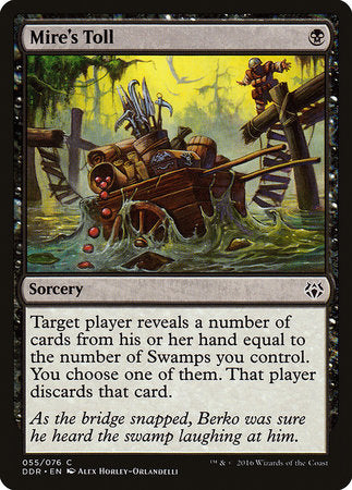 Mire's Toll [Duel Decks: Nissa vs. Ob Nixilis] | Good Games North