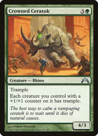 Crowned Ceratok [Gatecrash] | Good Games North