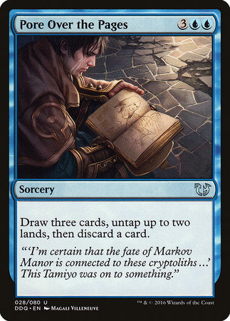 Pore Over the Pages [Duel Decks: Blessed vs. Cursed] | Good Games North