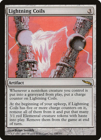 Lightning Coils [Mirrodin] | Good Games North