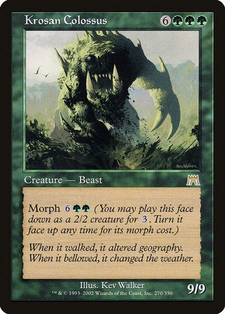 Krosan Colossus [Onslaught] | Good Games North