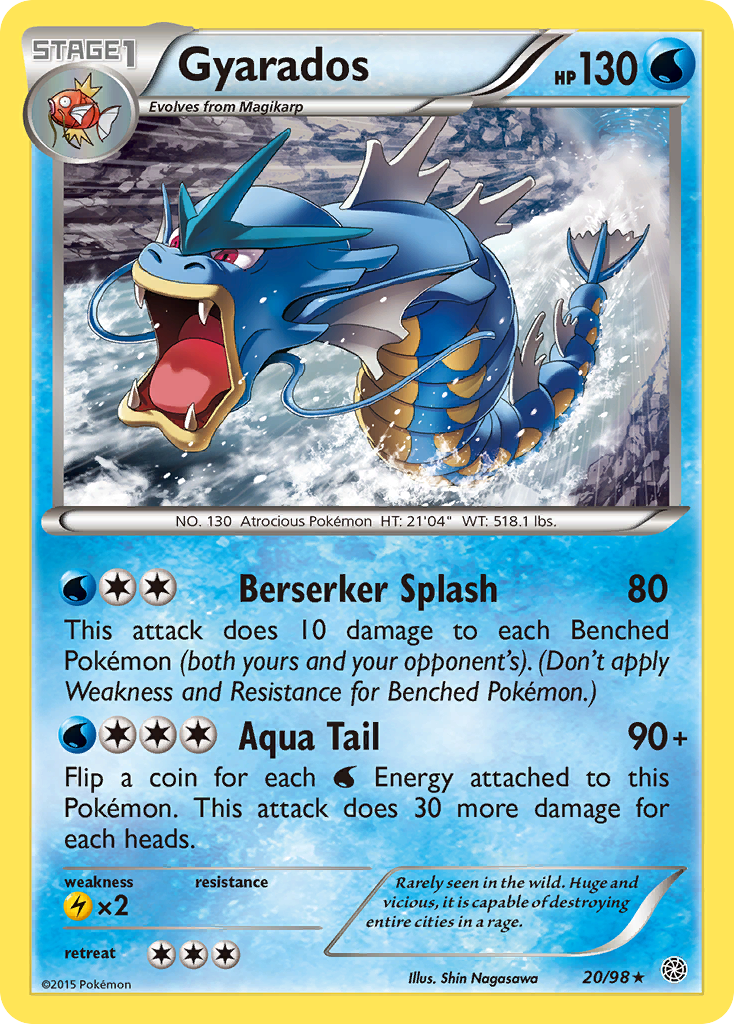 Gyarados (20/98) [XY: Ancient Origins] | Good Games North