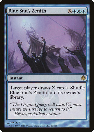 Blue Sun's Zenith [Mirrodin Besieged] | Good Games North