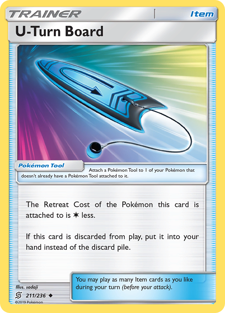 U-Turn Board (211/236) [Sun & Moon: Unified Minds] | Good Games North